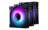 Gehäuselüfter M25 D-RGB 120 3er
