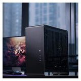 Jonsbo Le boîtier de l'UMX6 TG est noir (ATX, E-ATX, mATX, Mini-ITX)