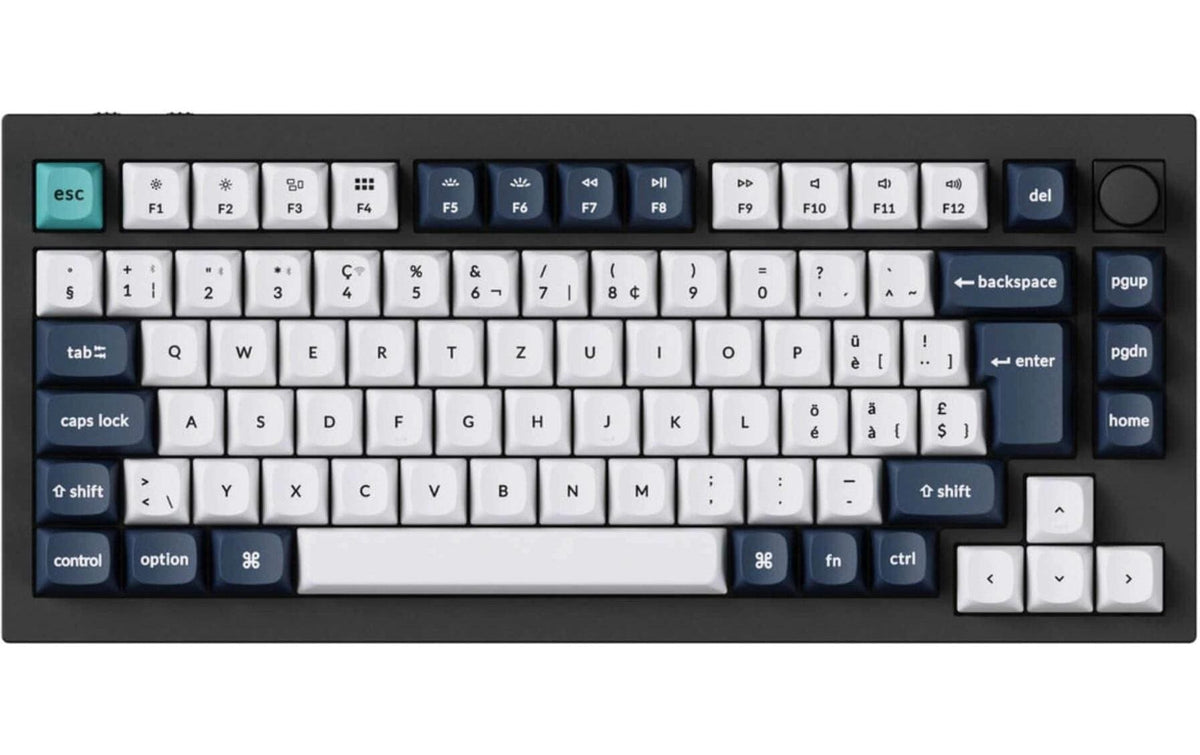 Keychron Q1 Max Schwarz QMK Rote Switches, CH