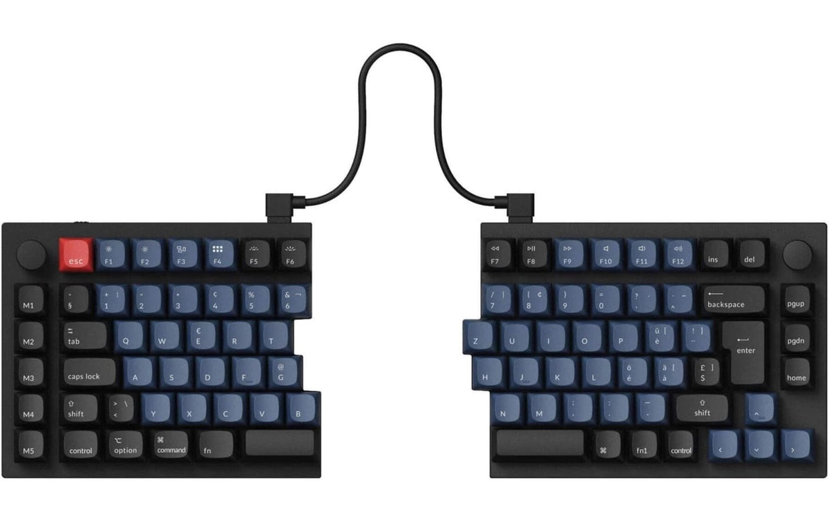 Keychron Q11 Schwarz QMK Rote Schalter, CH