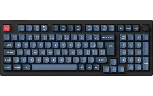 Keychron V5 Max Black Red Switch, DE