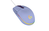 Logitech G203 Lightsync Gaming-Maus lila