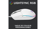Logitech G203 Lightsync Gaming-Maus weiß