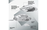 Logitech G502 X Lightspeed white