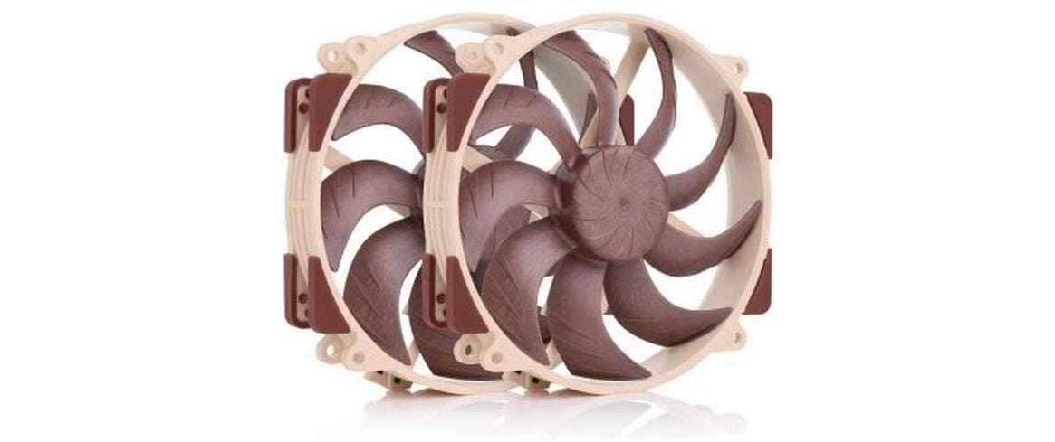 Noctua NF-A14x25r G2 PWM Sx2-PP 140mm (x2)