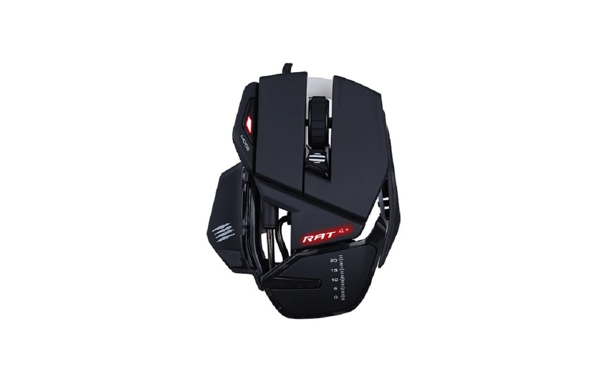 Mad Catz R.A.T. 4+ Gaming-Maus schwarz
