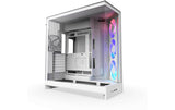 NZXT H9 Flow 2025 RGB Weiss – SwissHardware Suisse