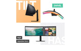 Samsung LS49F950UAUXEN, 49 Zoll, gebogen, 32:9