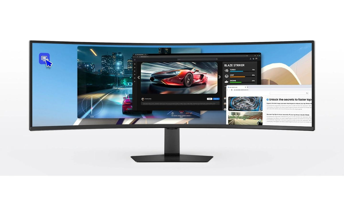 Samsung LS49F950UAUXEN, 49 Zoll, gebogen, 32:9