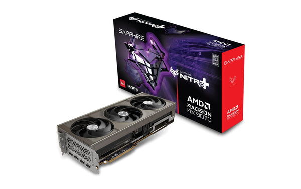 Sapphire RX9070 NITRO+ GAM OC 16 GB GDDR6