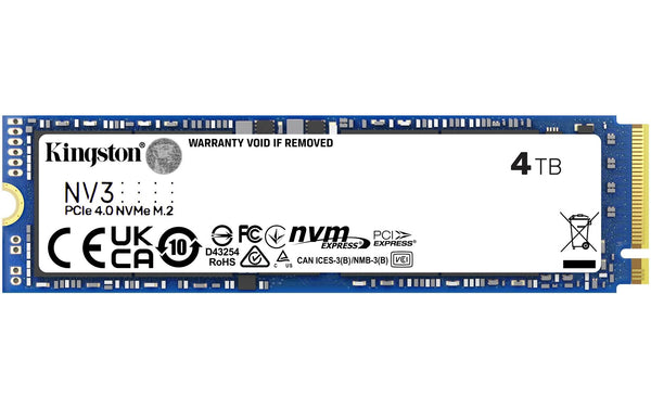 SSD Kingston NV3 M.2 2280 NVMe 4000 GB